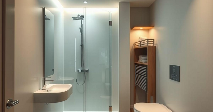 Box para banheiro pequeno de apartamento: como escolher o ideal para otimizar seu espaço