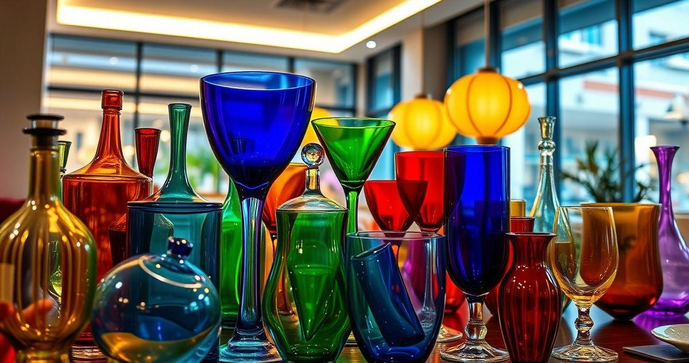 Vidro colorido transforma ambientes: descubra suas aplicações e benefícios