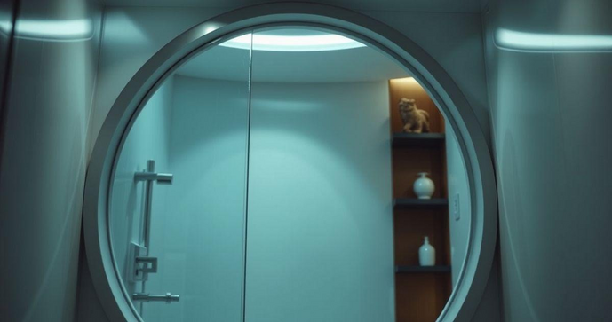 Box redondo para banheiro transforma seu espaço com estilo e funcionalidade