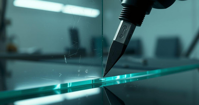 Cortar vidro temperado com precisão: técnicas e dicas essenciais para iniciantes